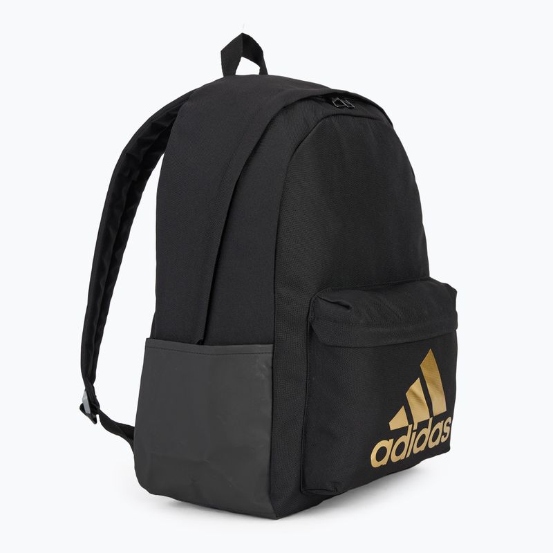 Rucksack adidas Classic Badge Of Sport 27,5 l black/ gold met 2