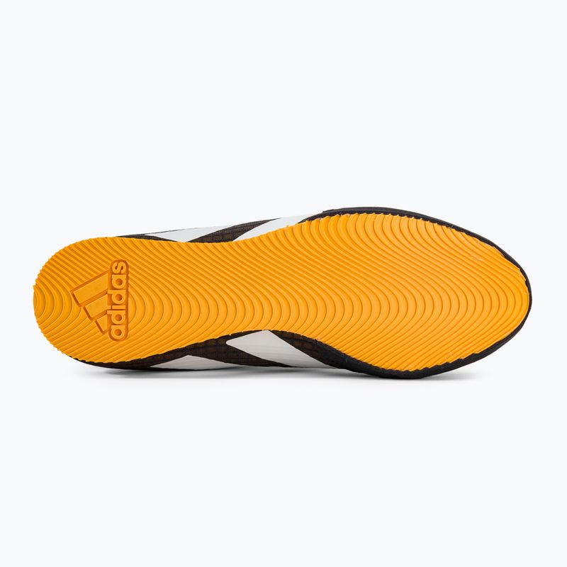 Boxschuhe adidas Box Hog 4 aurora black/cloud white/spark 4