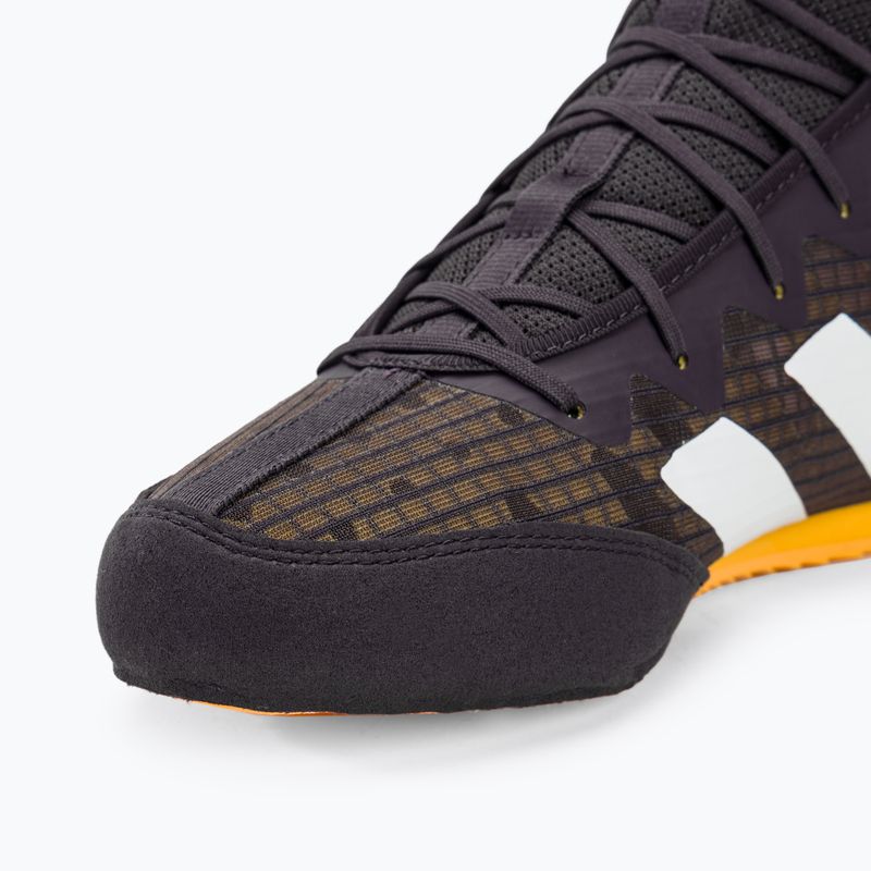 Boxschuhe adidas Box Hog 4 aurora black/cloud white/spark 7