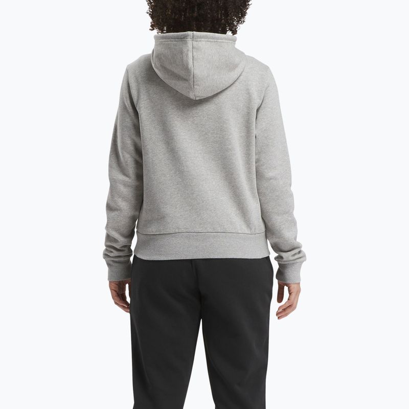 Hoodie Sweatshirt Damen Reebok Identity Big Logo Fleece medium grey heather 2