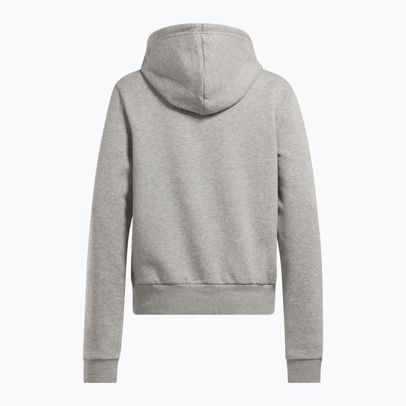 Hoodie Sweatshirt Damen Reebok Identity Big Logo Fleece medium grey heather 4