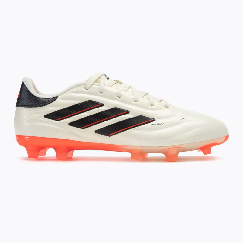 Herren adidas Copa Pure II Pro FG Fußballschuhe elfenbein/schwarz/sonnenrot 2