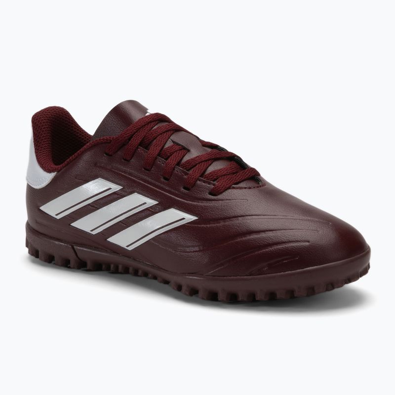 Kinder-Fußballschuhe adidas Copa Pure II Club TF shadow red/footwear white/team solar yellow