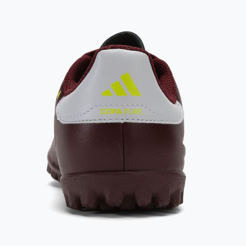 Kinder-Fußballschuhe adidas Copa Pure II Club TF shadow red/footwear white/team solar yellow