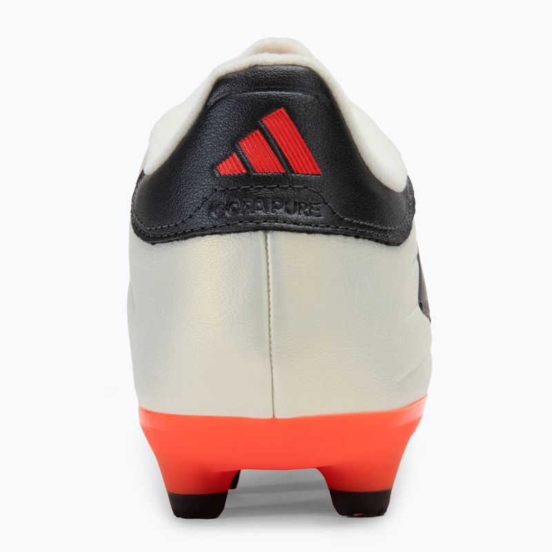 Fußballschuhe adidas Copa Pure II League FG elfenbein/schwarz/sonnenrot 7