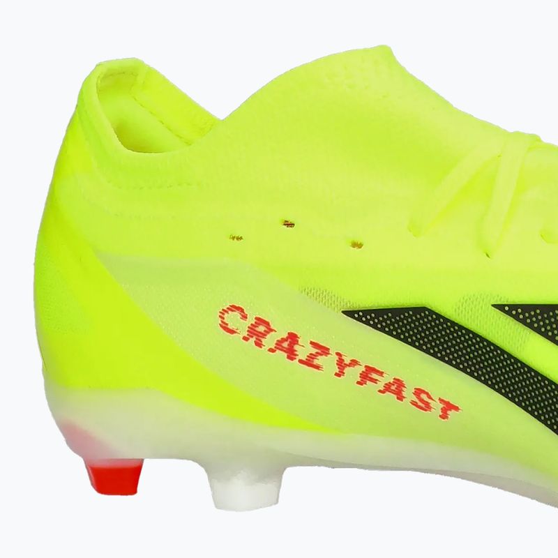 Herren adidas X Crazyfast Pro FG Team Fußballschuhe Solar Gelb/Core Schwarz/Cloud Weiß 8