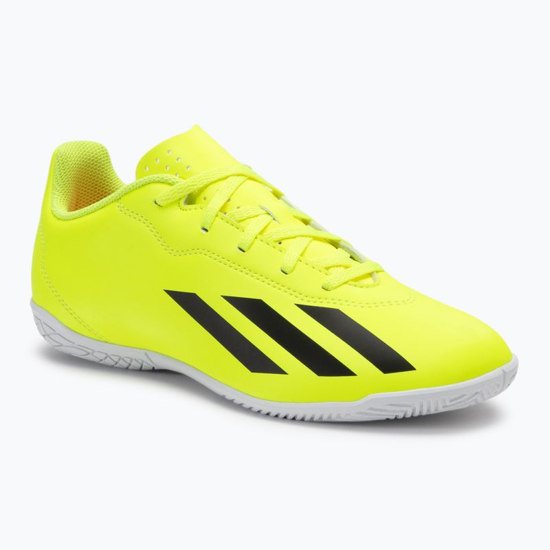 Kinder-Fußballschuhe adidas X Crazyfast Club IN team solar yellow/core black/cloud white