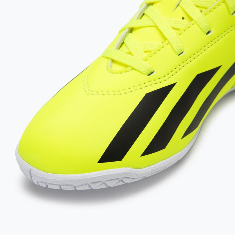 Kinder-Fußballschuhe adidas X Crazyfast Club IN team solar yellow/core black/cloud white