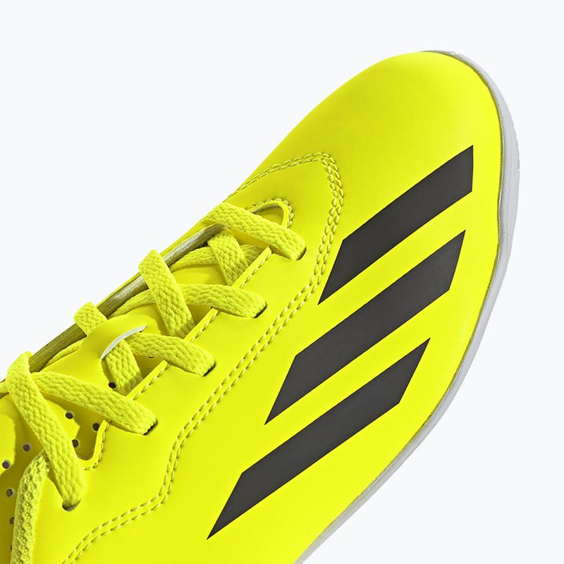 Kinder-Fußballschuhe adidas X Crazyfast Club IN team solar yellow/core black/cloud white