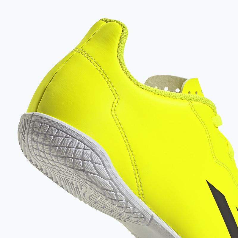 Kinder-Fußballschuhe adidas X Crazyfast Club IN team solar yellow/core black/cloud white