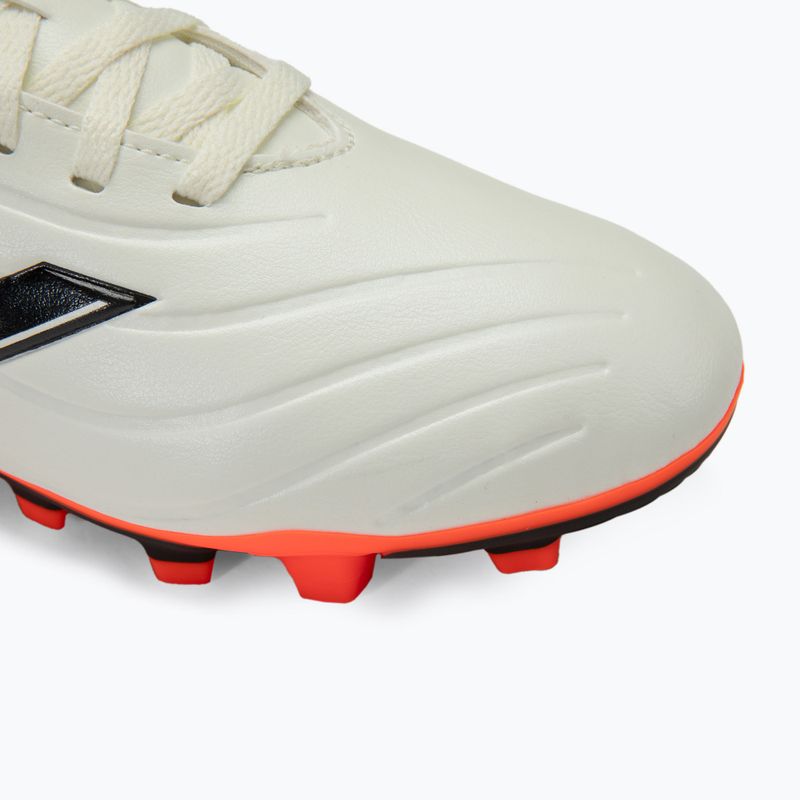 Kinder-Fußballschuhe adidas Copa Pure II Club FxG elfenbein/schwarz/sonnenrot