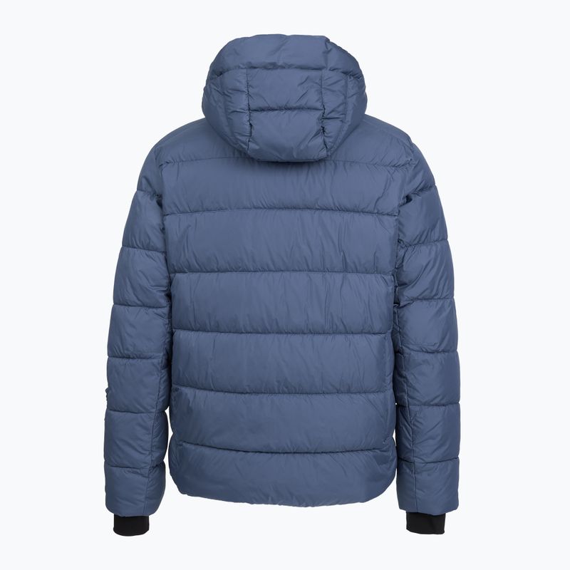 Herren gefütterte Jacke BOGNER FIRE+ICE Leather blue 2