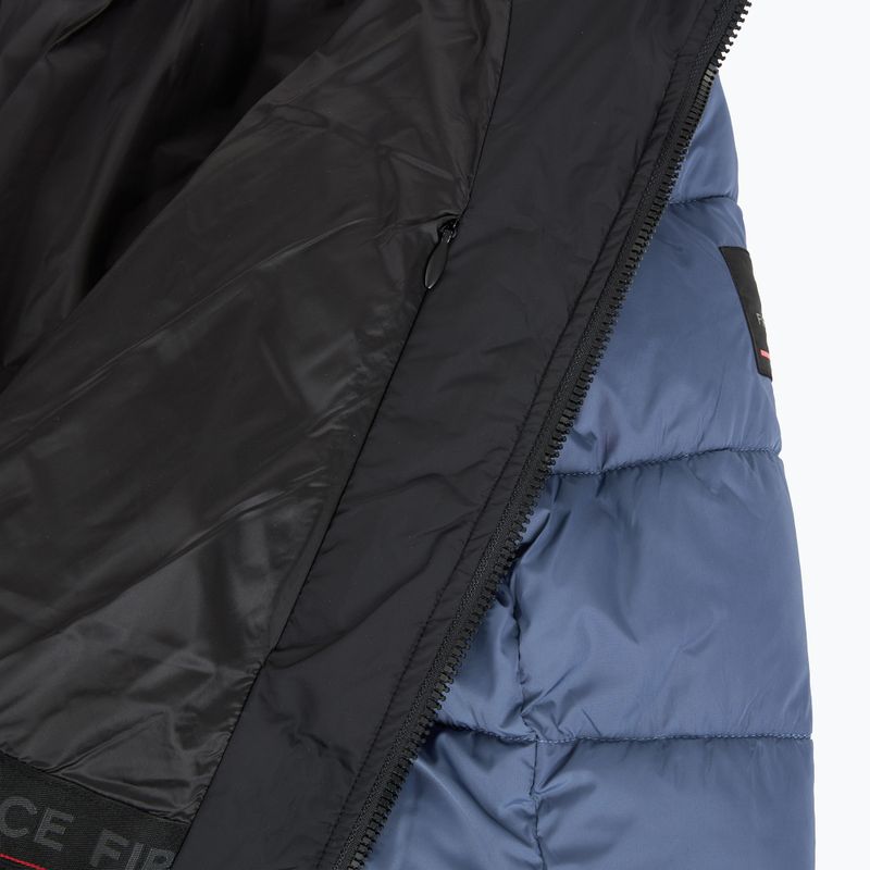 Herren gefütterte Jacke BOGNER FIRE+ICE Leather blue 6