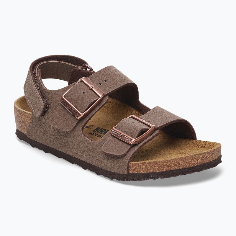 BIRKENSTOCK Milano AS Kinder BFBC Regular Mokka Sandalen 9