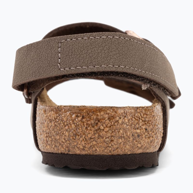 BIRKENSTOCK Milano AS Kinder BFBC Regular Mokka Sandalen 6