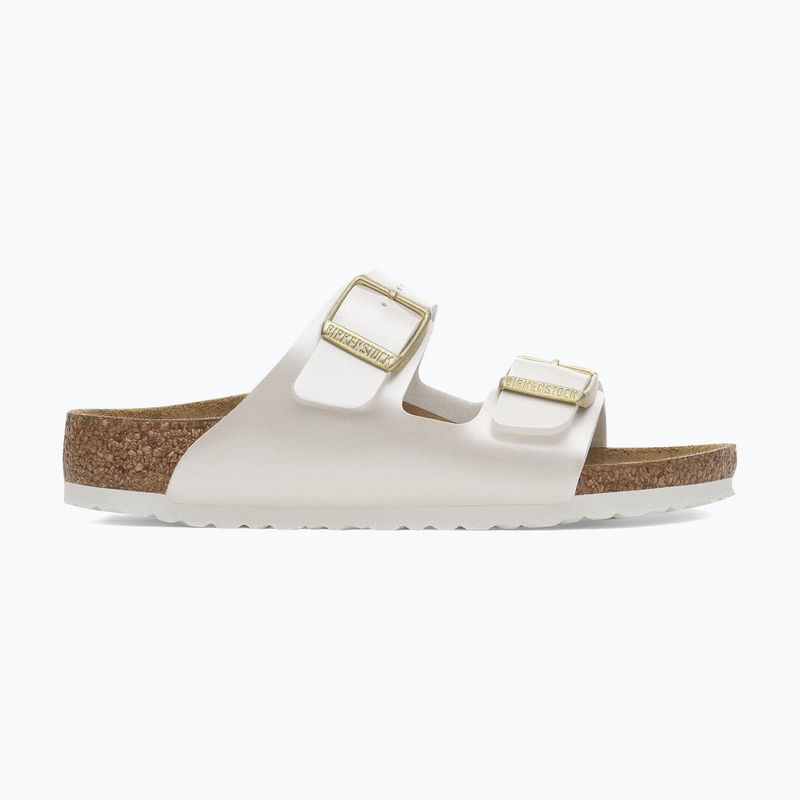 Kinder-Pantoletten BIRKENSTOCK Arizona Birko-Flor Narrow electric metallic pearl 2