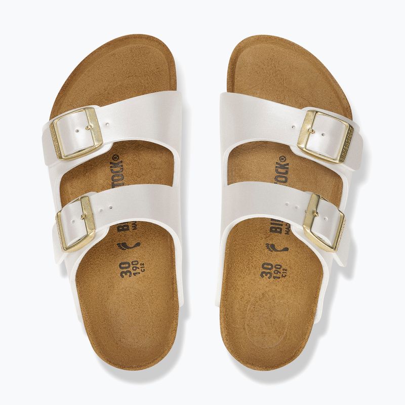 Kinder-Badelatschen BIRKENSTOCK Arizona Birko-Flor electric metallic pearl 3