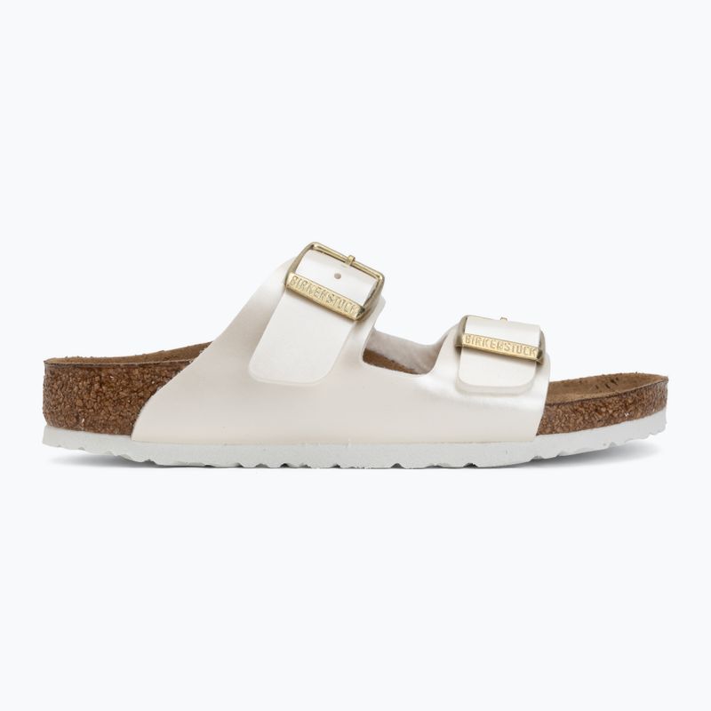 Kinder-Pantoletten BIRKENSTOCK Arizona Birko-Flor Narrow electric metallic pearl 2