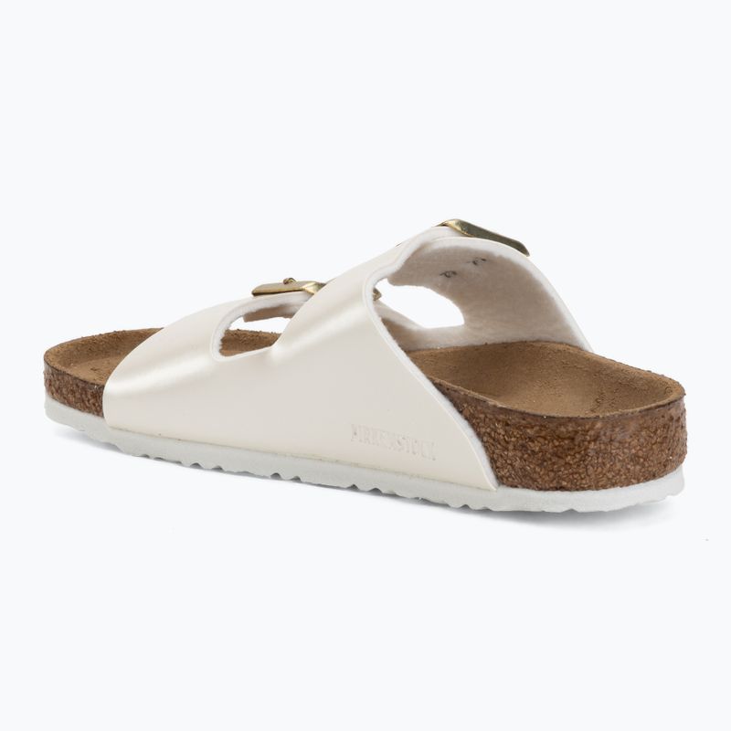 Kinder-Pantoletten BIRKENSTOCK Arizona Birko-Flor Narrow electric metallic pearl 3