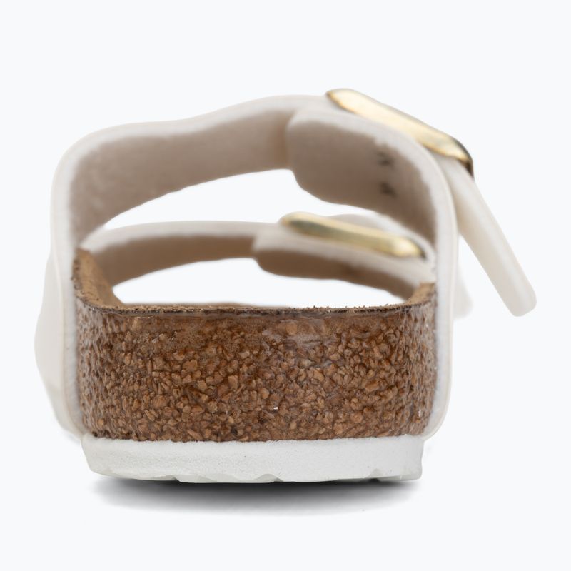 Kinder-Pantoletten BIRKENSTOCK Arizona Birko-Flor Narrow electric metallic pearl 6
