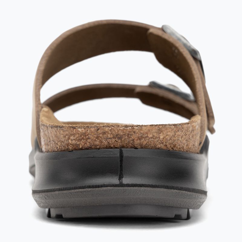 Pantoletten BIRKENSTOCK Arizona Crosstown Regular tabacco brown 5