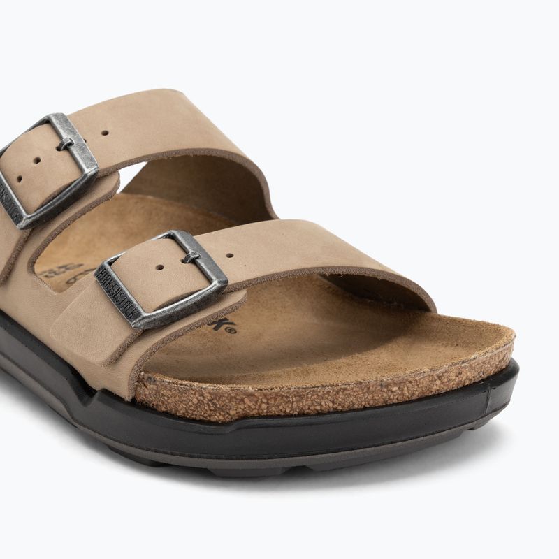 Pantoletten BIRKENSTOCK Arizona Crosstown Regular tabacco brown 7