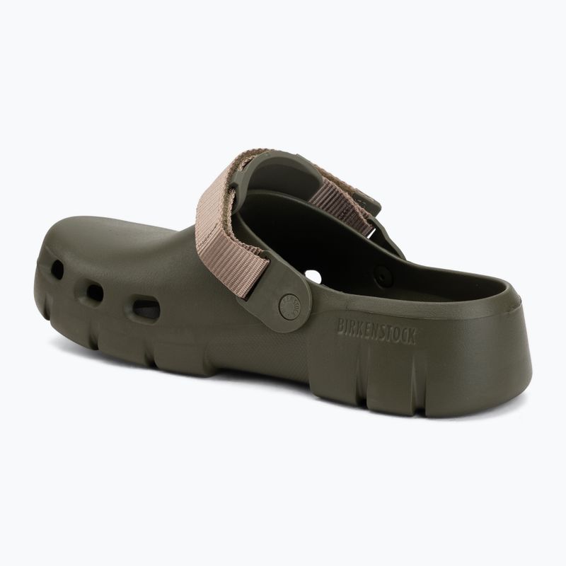 Schlappen BIRKENSTOCK Birki Flow TEX EVA Regular Khaki/gray taupe 4