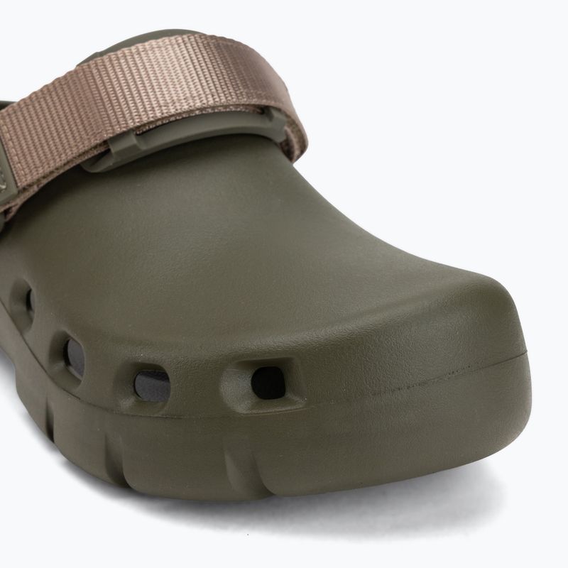Schlappen BIRKENSTOCK Birki Flow TEX EVA Regular Khaki/gray taupe 8