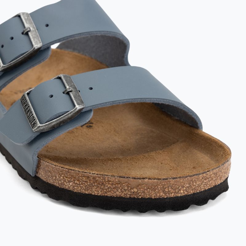 Badelatschen BIRKENSTOCK Arizona Birko-Flor basalt gray 7