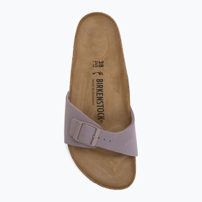 Schlappen BIRKENSTOCK Madrid Birko-Flor BC Narrow faded purple 5