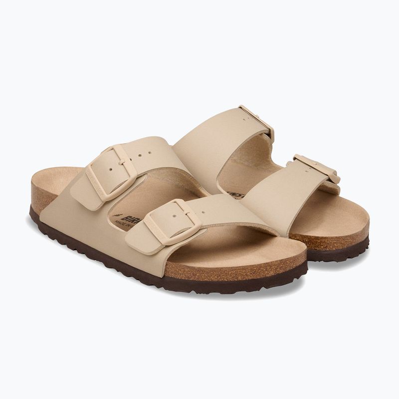 Badelatschen BIRKENSTOCK Arizona Birko-Flor triples sandcastle 3