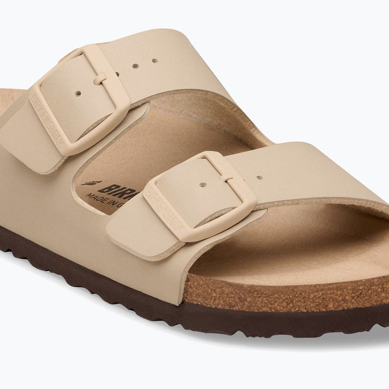 Badelatschen BIRKENSTOCK Arizona Birko-Flor triples sandcastle 5