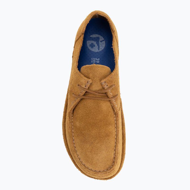 Schuhe BIRKENSTOCK Utti Lace Suede Leather Narrow cork brown 5