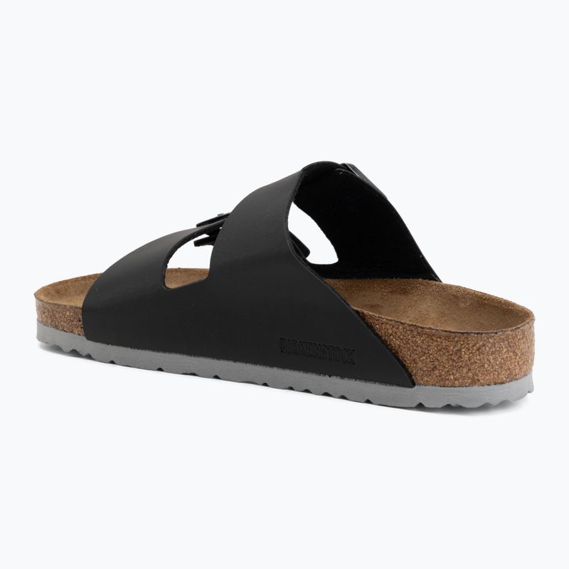Badelatschen BIRKENSTOCK Arizona Birko-Flor black/light gray 3