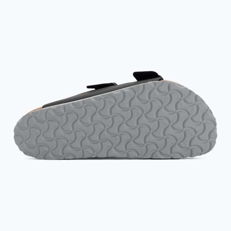 Badelatschen BIRKENSTOCK Arizona Birko-Flor black/light gray 4