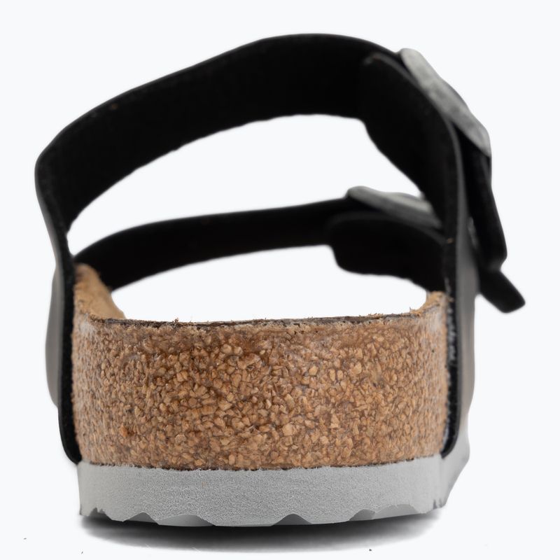Badelatschen BIRKENSTOCK Arizona Birko-Flor black/light gray 6