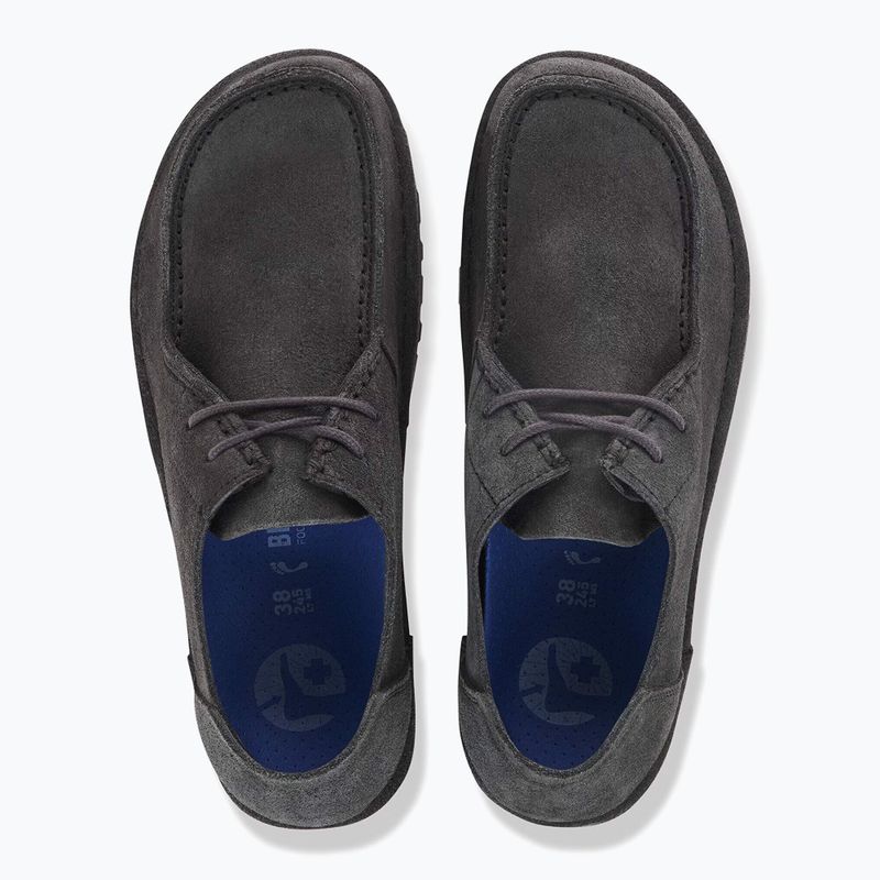 Schuhe BIRKENSTOCK Utti Lace Suede Leather charcoal 4