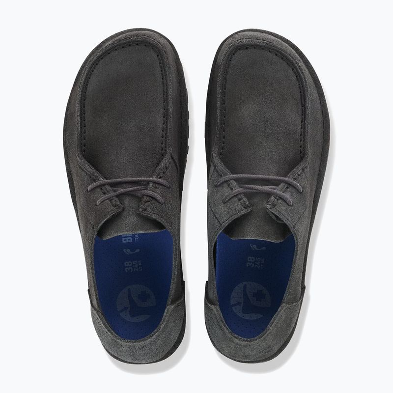 Schuhe BIRKENSTOCK Utti Lace Suede Leather charcoal 4
