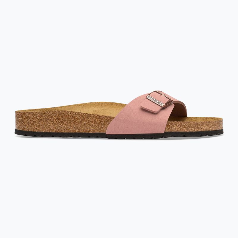 Damenpantoletten BIRKENSTOCK Madrid Birkibuc Narrow Pink Clay 2