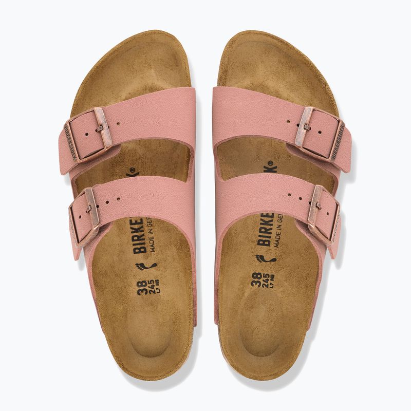 Badelatschen BIRKENSTOCK Arizona Birkibuc pink clay 3
