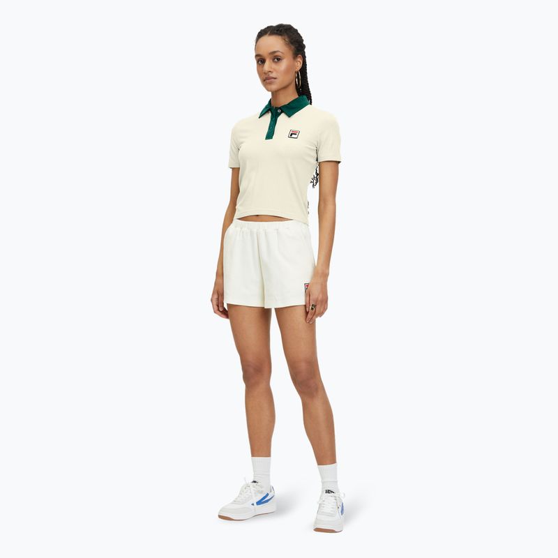 Poloshirt Damen FILA Looknow antique white 2