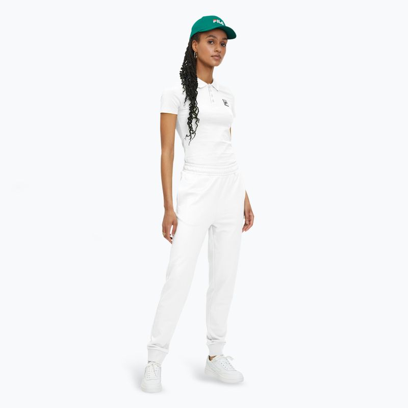 Poloshirt Damen FILA Leuben bright white 2