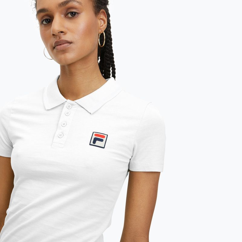 Poloshirt Damen FILA Leuben bright white 4