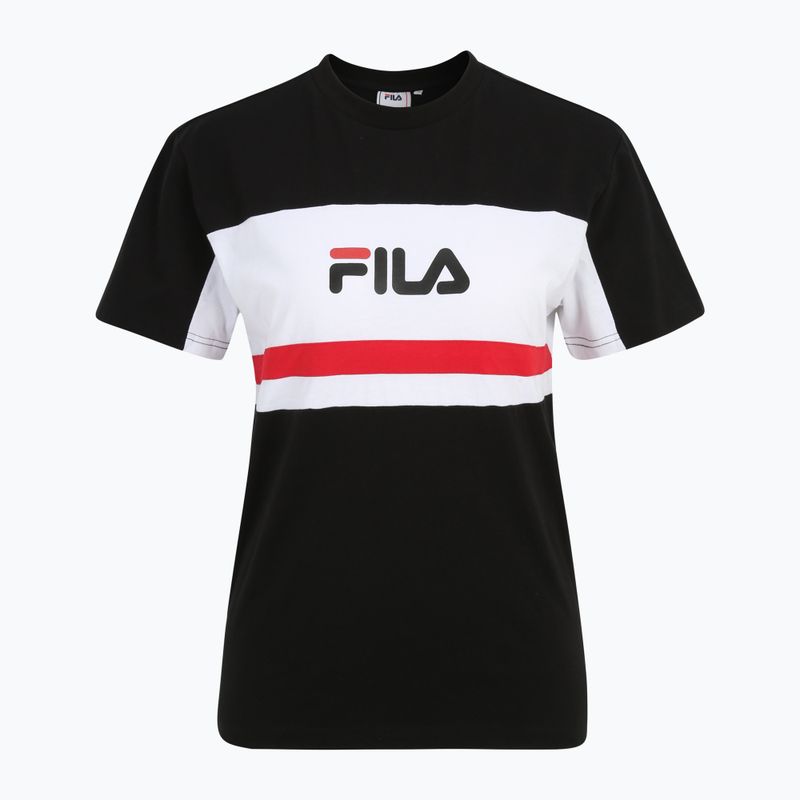 Damenshirt FILA Lishui black/bright white