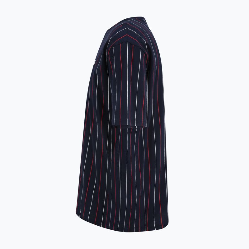 Shirt Herren FILA Lobito Pinstriped black iris/two color stiped