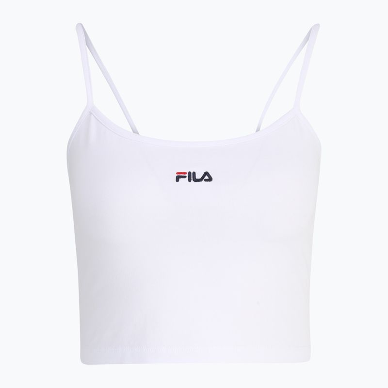 Damenshirt FILA Loni Cropped Spaghetti bright white 6