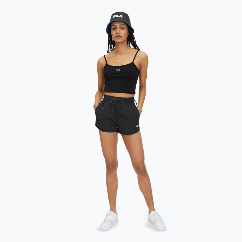 Damenshirt FILA Loni Cropped Spaghetti black 2