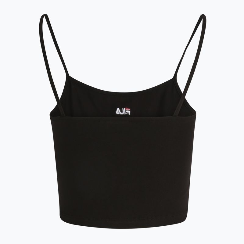 Damenshirt FILA Loni Cropped Spaghetti black 6