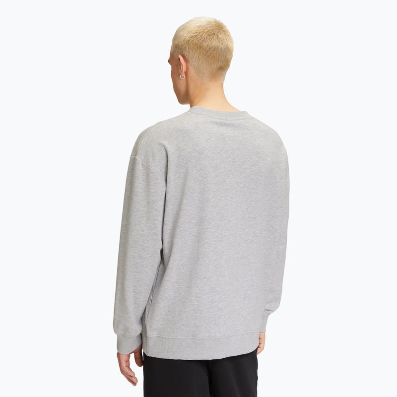 Herren Hoodie Sweatshirt FILA Lahti Crew light grey melange