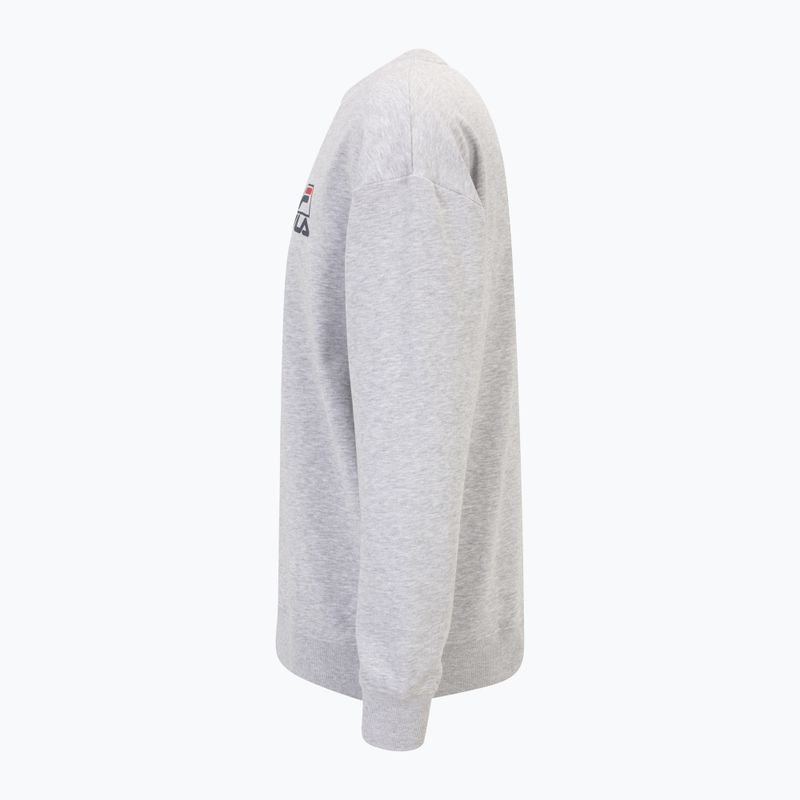 Herren Hoodie Sweatshirt FILA Lahti Crew light grey melange